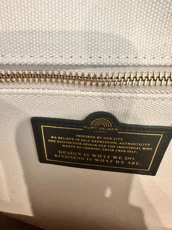 Kurt Geiger Pink Pastel Raffia Large Shopper Bag Tote - Picture 12 of 12